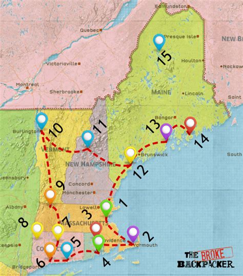 new england fall travel planner